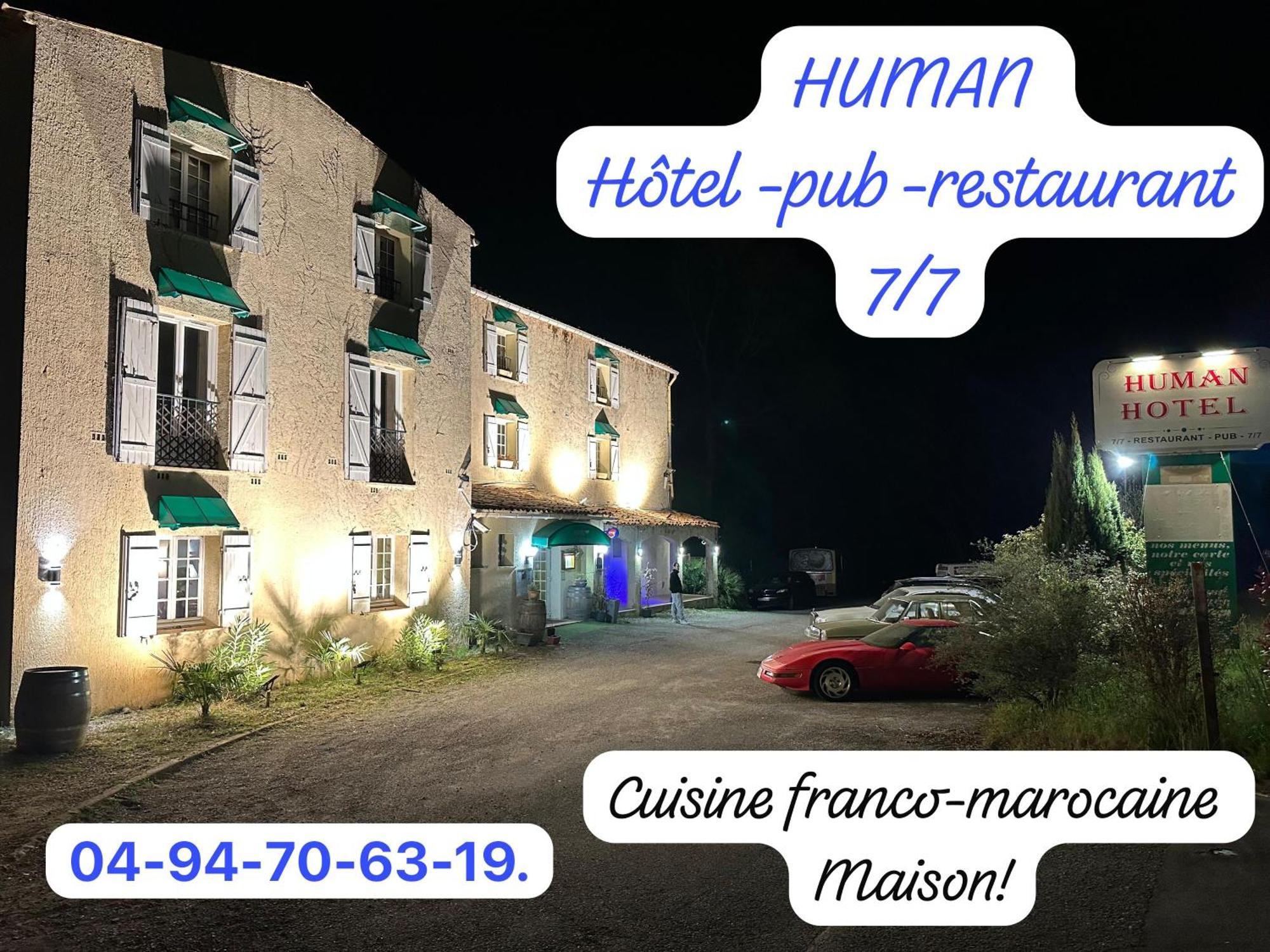 Human Hotel Restaurant Park Villecroze Kültér fotó